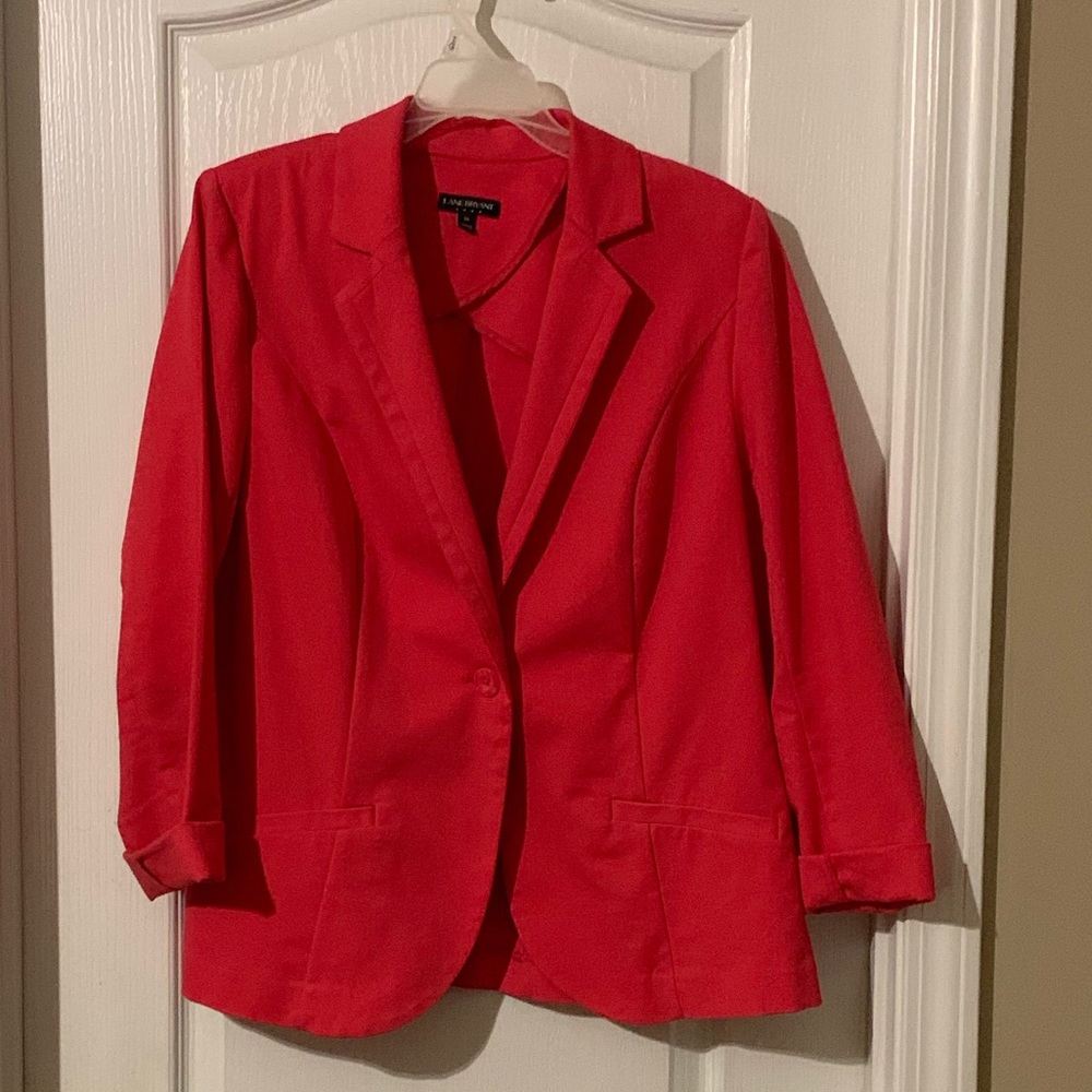 Lane Brayant got pink Blazer
